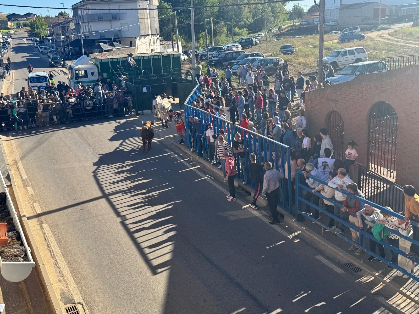 La Bóveda "calienta motores" con los "toros del Agua"