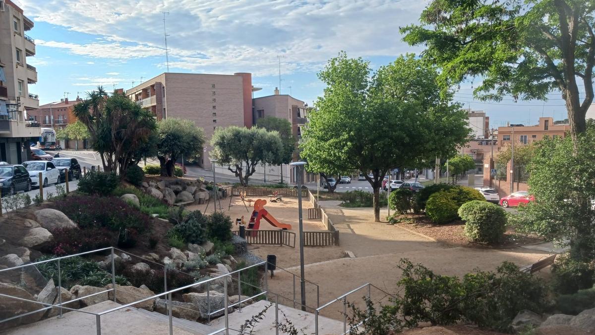 Imagen del parque de La Llàntia de Mataró