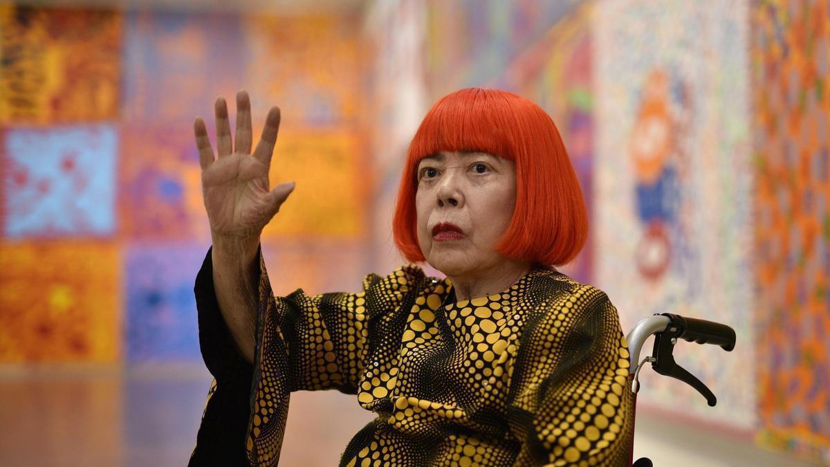 Yayoi Kusama a Tòquio el 2017.