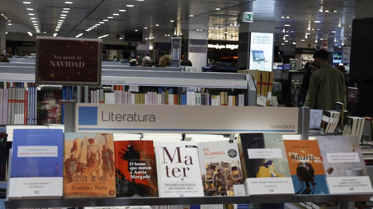 Los libros más vendidos en gallego en El Corte Inglés