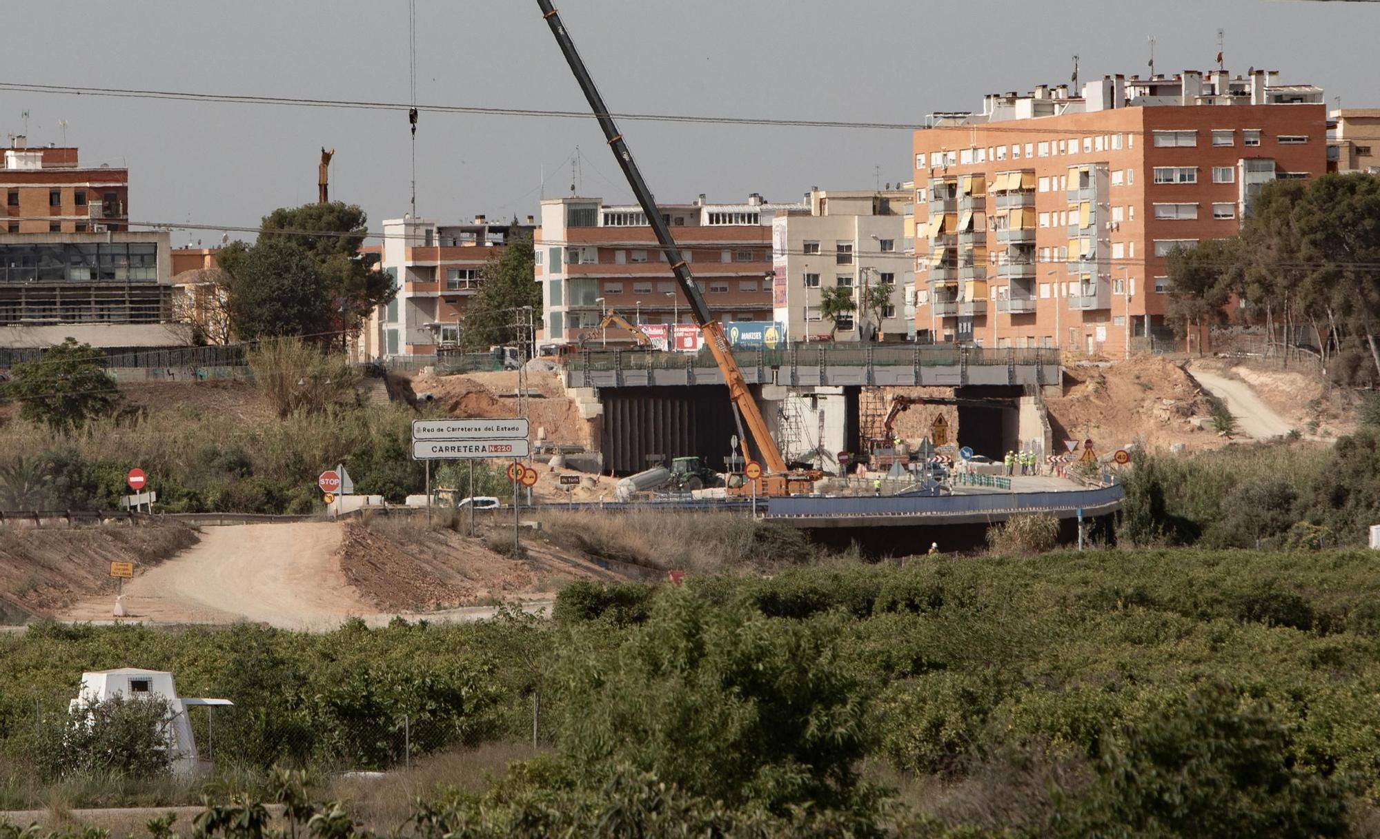 Obras en el núcleo urbano de Manises