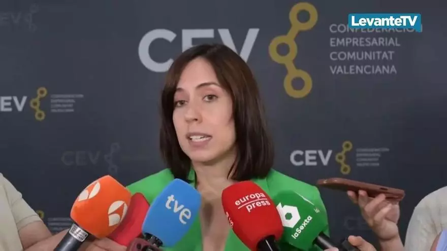 Diana Morant asegura que las climatización de los colegios valencianos ha sido gracias al Gobierno Central