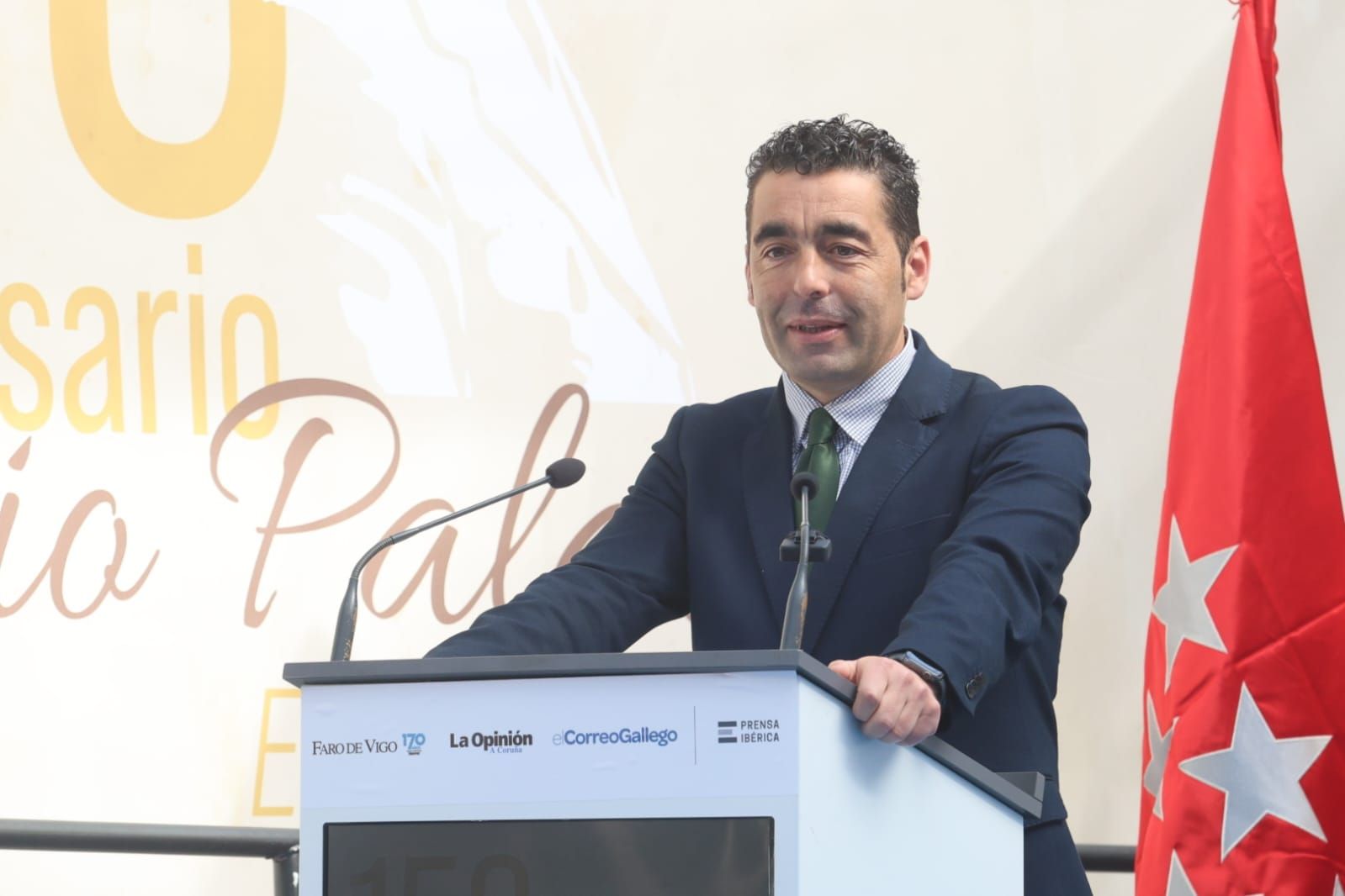 El hermanamiento Galicia-Madrid por el 150 aniversario de Antonio Palacios, en fotos