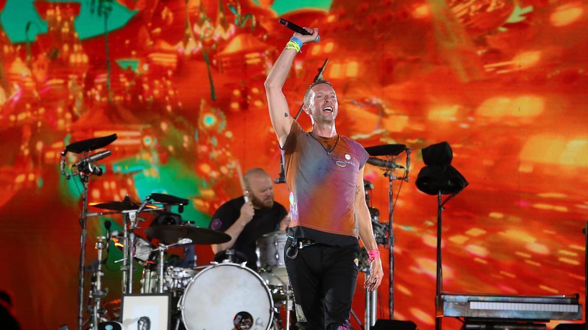 Coldplay en el Estadi Olímpic Lluis Companys