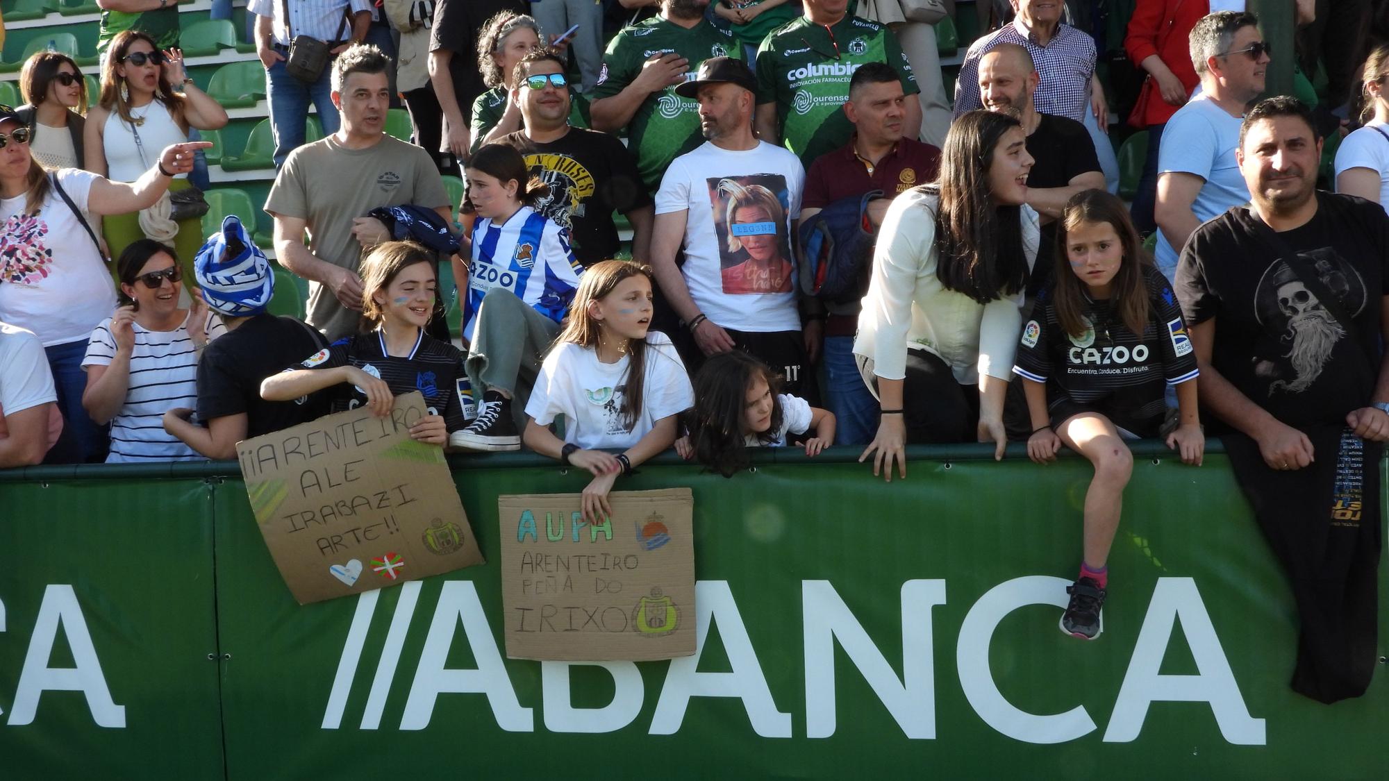 Las mejores imágenes del encuentro entre el Arenteiro y el Burgos Promesas (2-1)