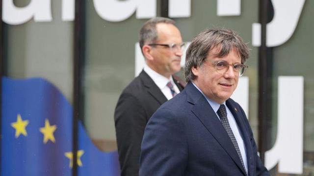 El líder de Junts, Carles Puigdemont, a Brussel·les el mes de setembre passat. | OLIVIER MATTHYS / EFE