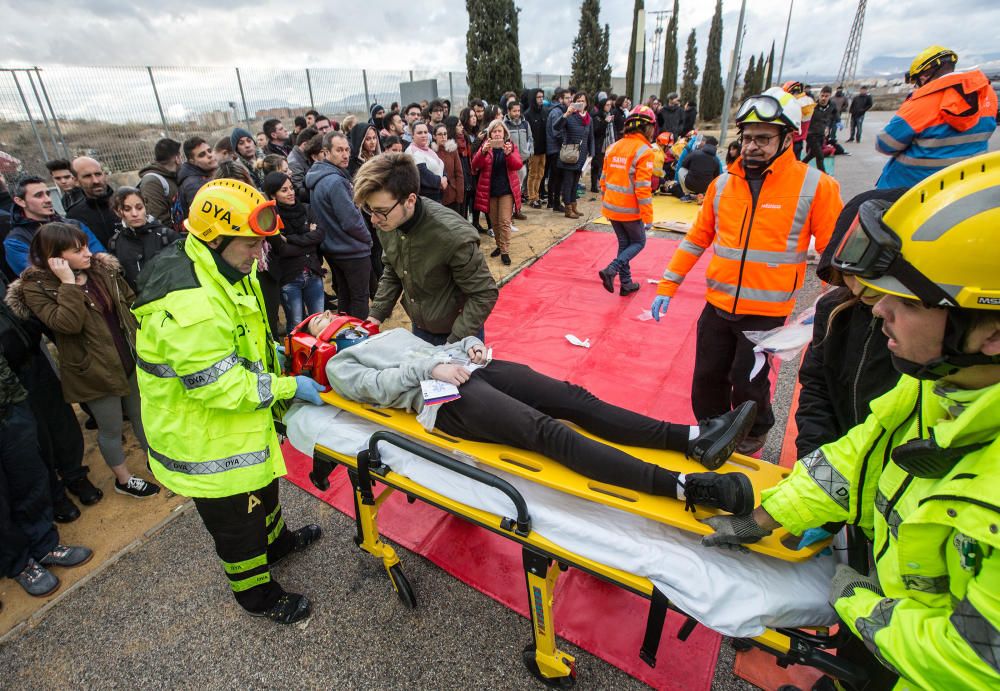 Simulacro de Emergencias. IES Leonardo Da Vinci