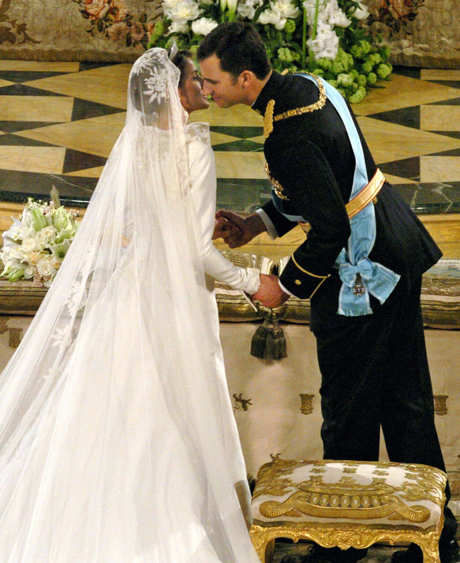 Así fue la boda real de Felipe y Letizia en 2004