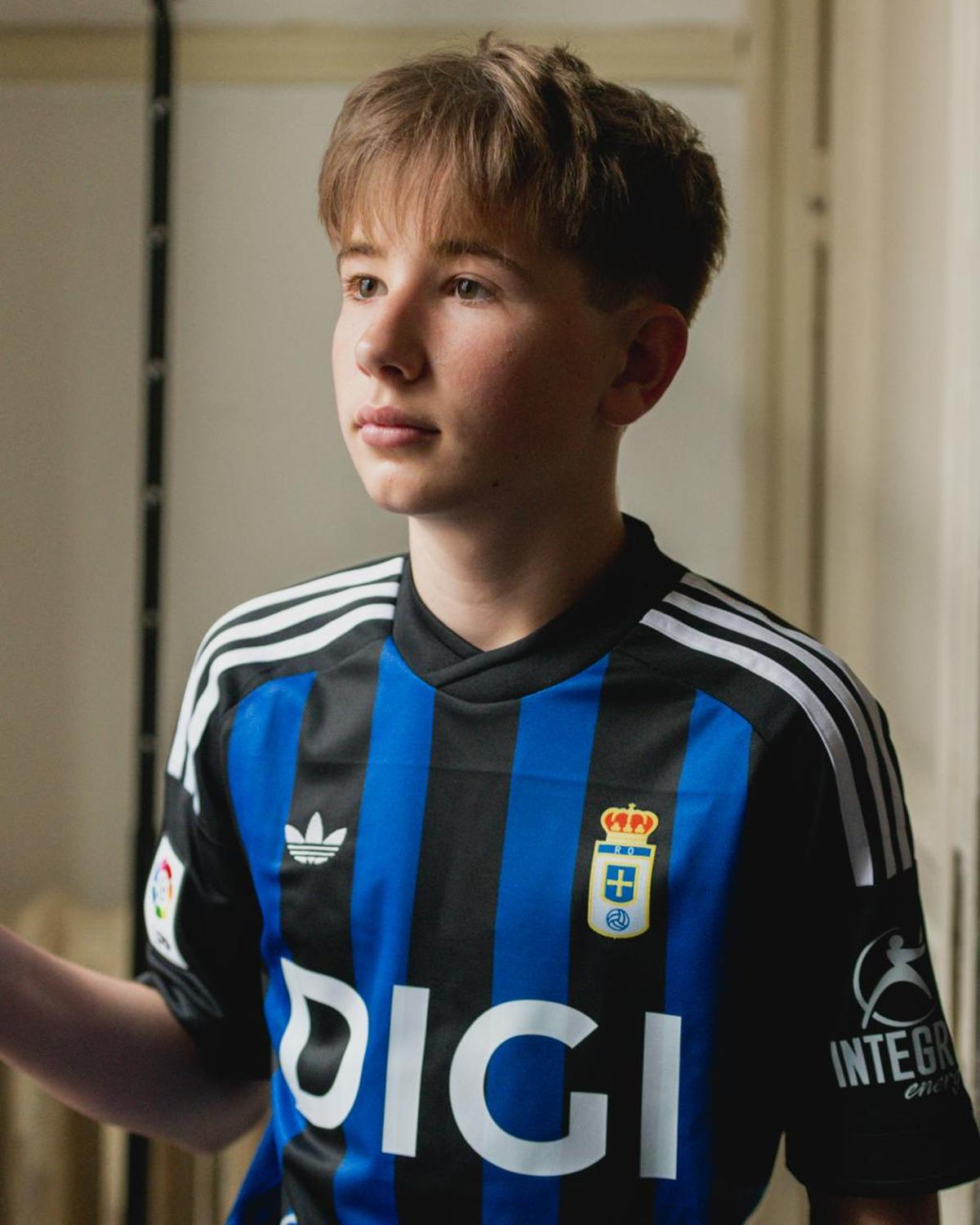 Camiseta retro del Real Oviedo