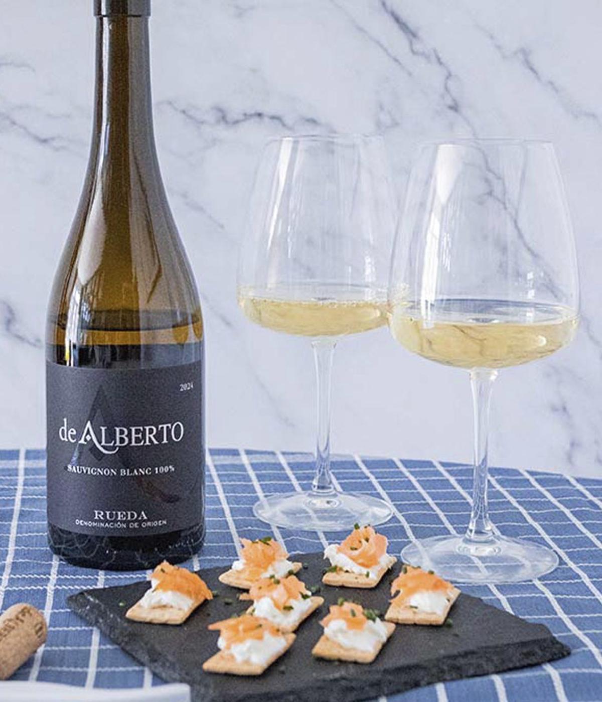 De Alberto Sauvignon Blanc 2024 is born in the DO Rueda.