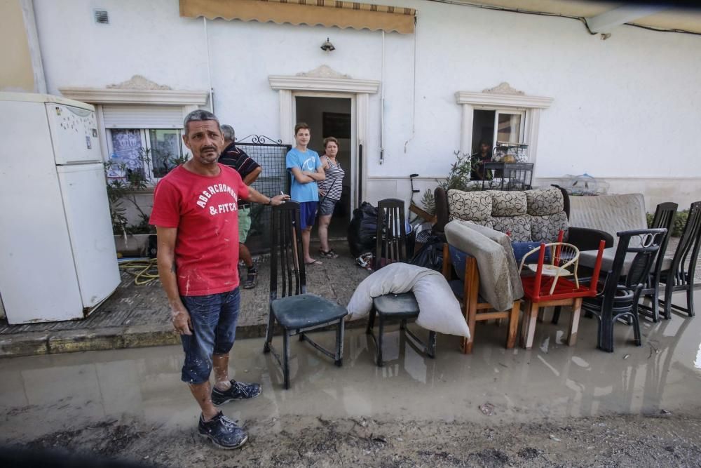 Las imágenes de las inundaciones en Almoradí y Dolores