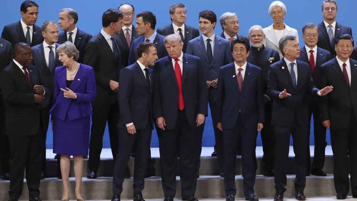 La foto de familia del G-20.