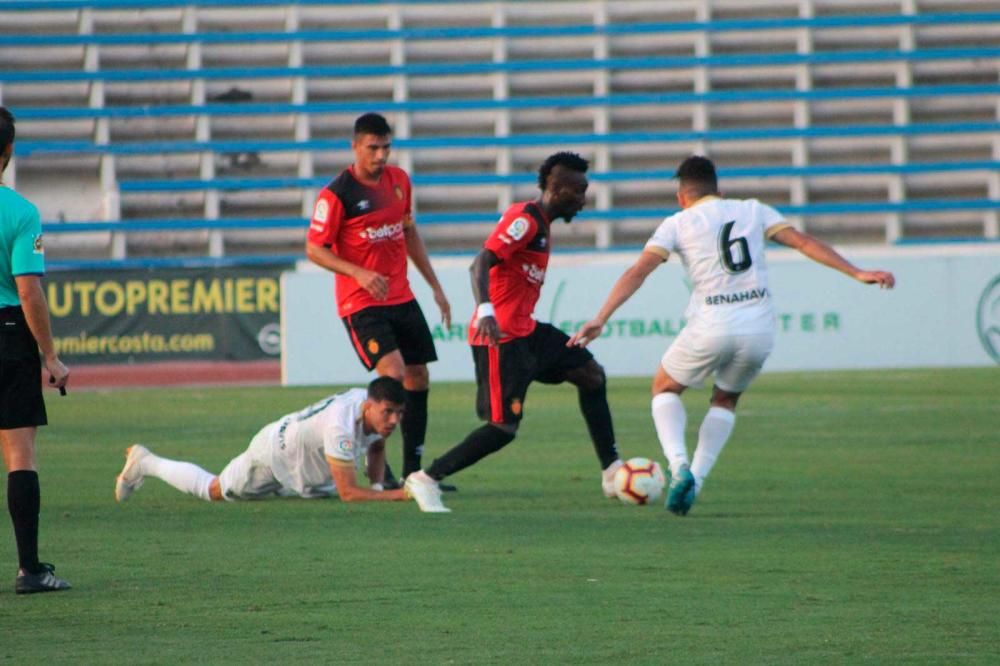 El Mallorca muestra su candidatura ante el Málaga