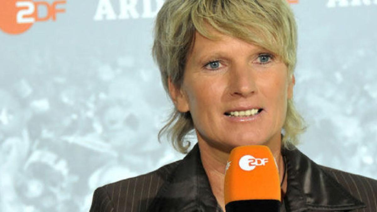 La periodista televisiva alemana Claudia Neumann.