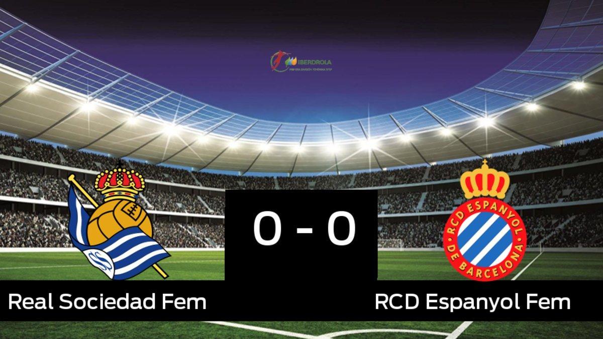 La Real Sociedad y el Espanyol sólo sumaron un punto (0-0)