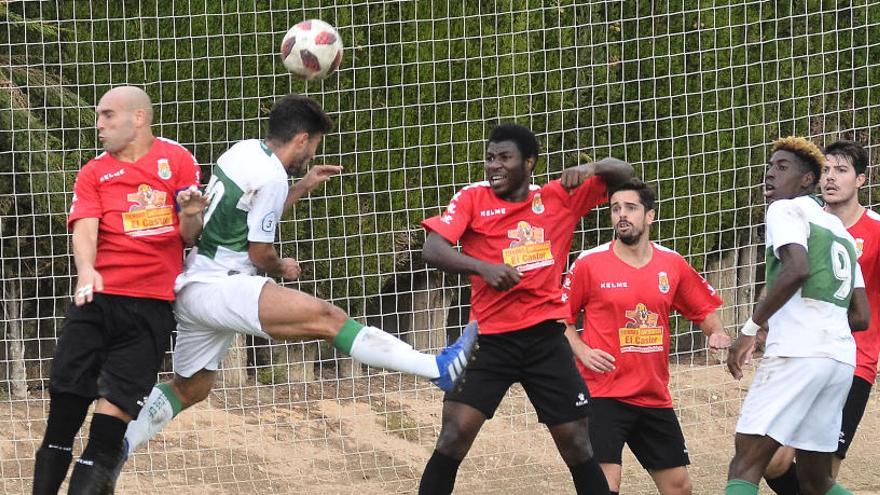 Imagen del partido del pasado sábado entre el Ilicitano y el Jove Español