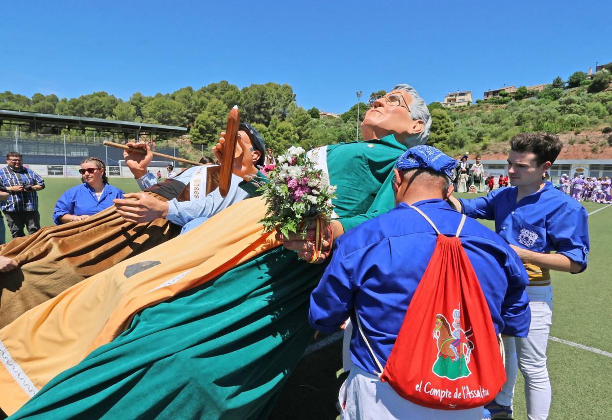 Les millors imatges de la 26a Trobada Gegantera Bages-Berguedà