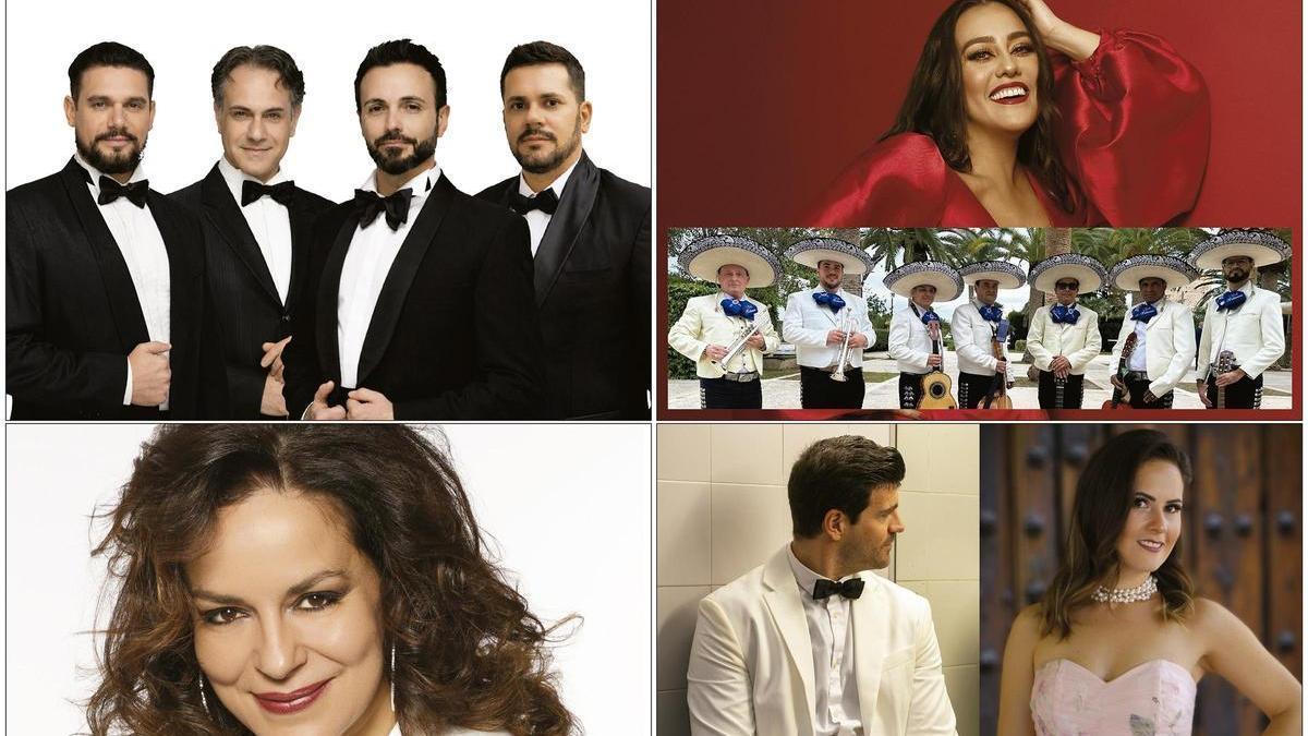Algunos de los protagonistas de la próxima edición del festival lírico de Benicàssim.