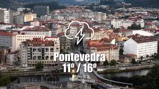 El tiempo en Pontevedra: previsión meteorológica para hoy, miércoles 15 de mayo