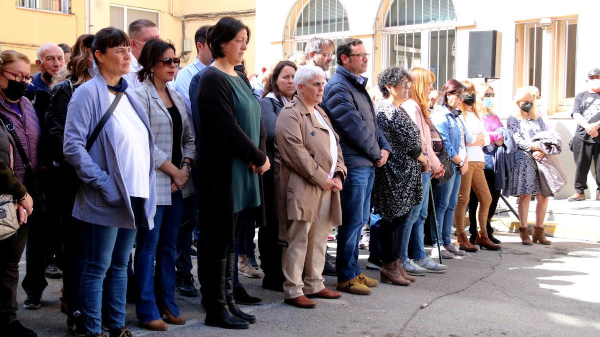 Minut de silenci a Vilanova del Camí per la mort d&#039;una veïna a mans de la seva parella