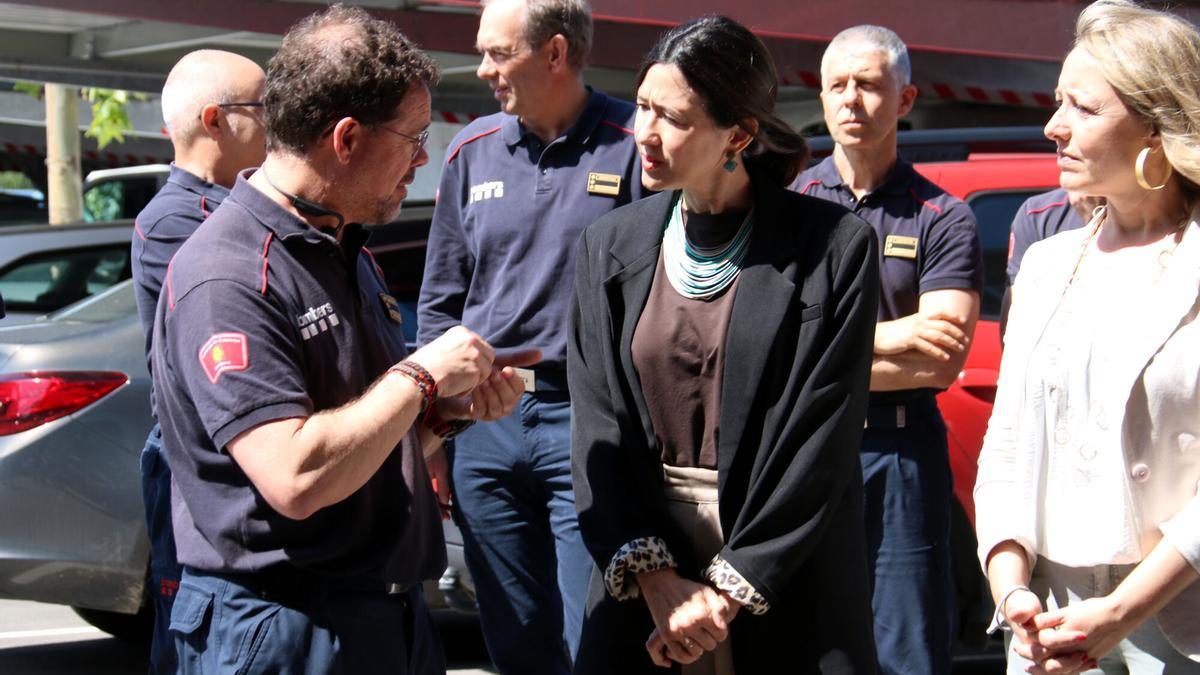 Núria Parlon, sobre los cambios de sexo fraudulentos en Bombers: "Los dos casos están bajo investigación"