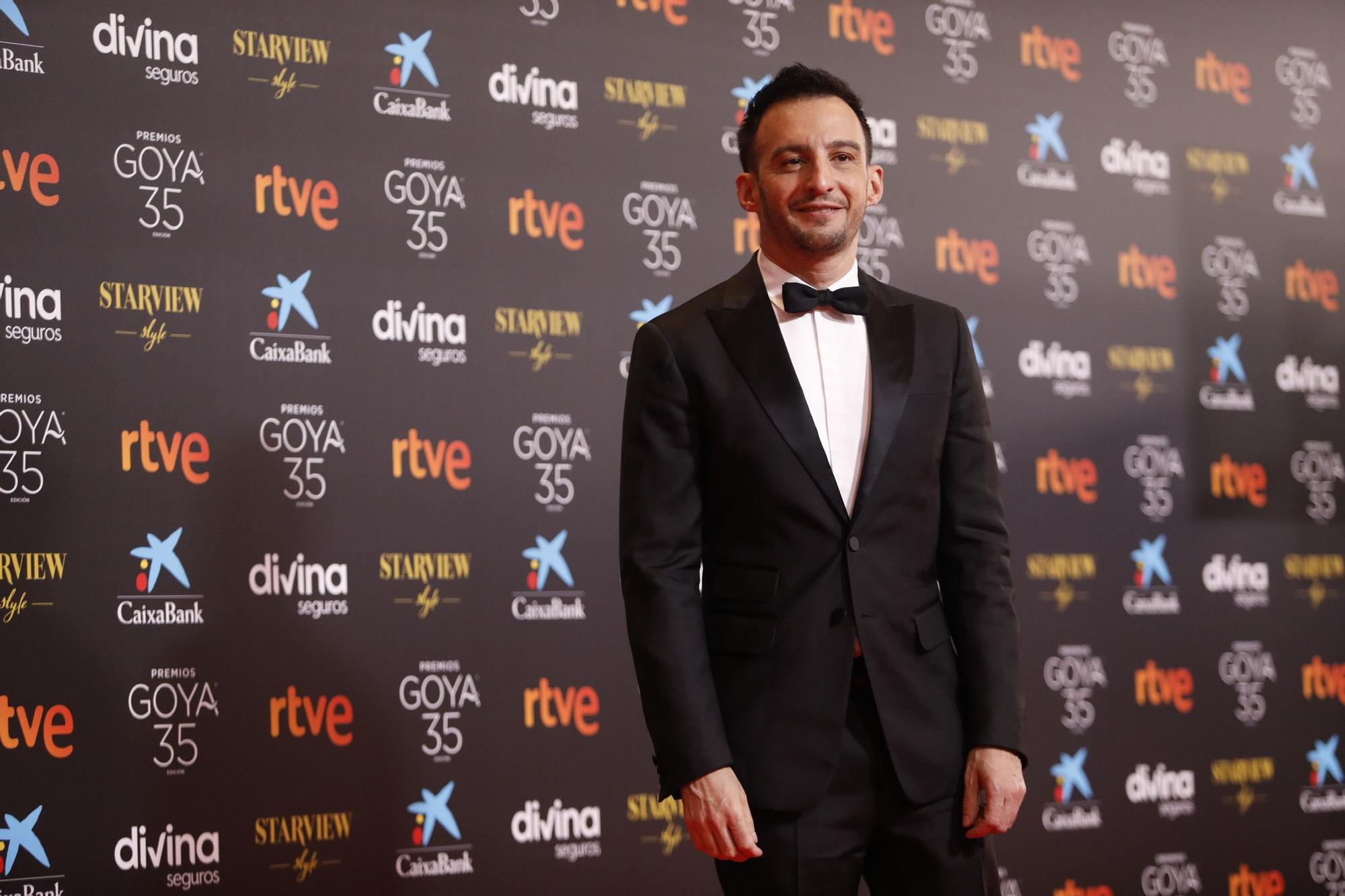 Alfombra roja de la gala de los Goya 2021 en Málaga