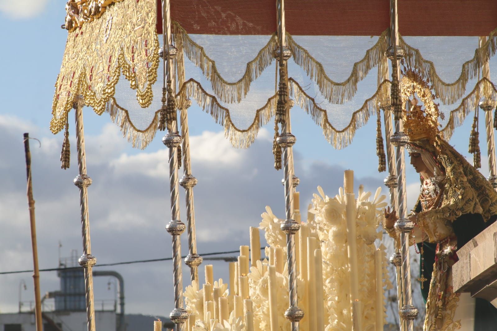 La salida de María Santísima de la O por Fátima, en imágenes