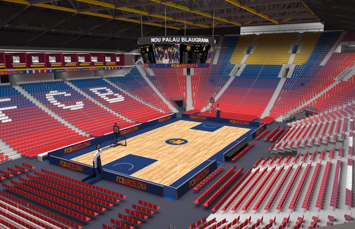 Los detalles del nuevo Palau Blaugrana