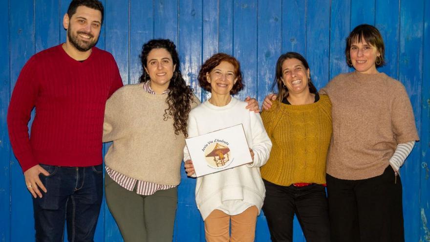 Integrantes de la Associació Arxiu Viu d’Andratx.