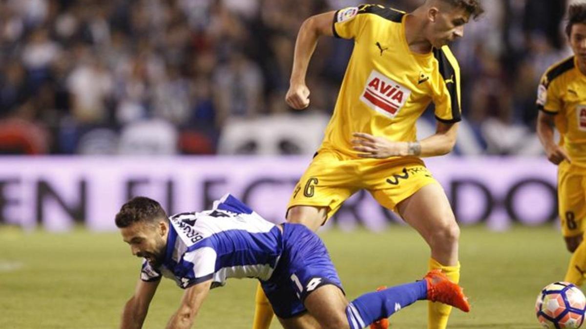 El Eibar ya usó el amarillo en la primera jornada, en el feudo del Deportivo de La Coruña