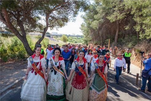 Almassora va en romería a su ermita de Santa Quitèria