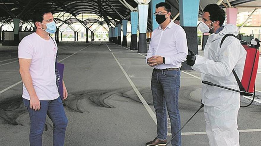 El Mercado del Lunes de Castelló reabre con 100 puestos de alimentación