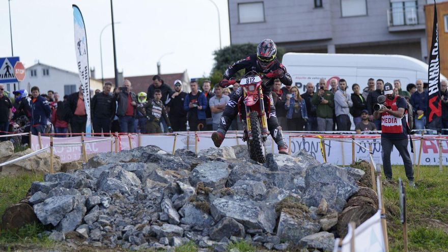 Mario Olmedilla, durante su participación en el Super Test disputado ayer. | // BERNABÉ/ANTÓN FONDEVILA