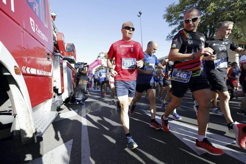 Imágenes de la VII Carrera Popular 10K Bomberos Zaragoza.