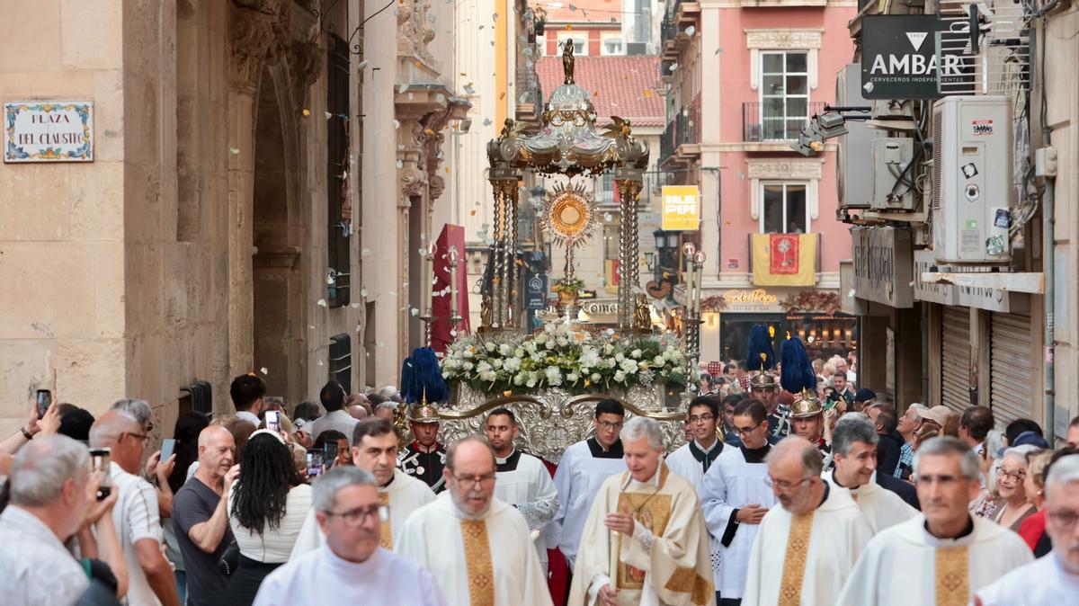 Procesión del Corpus Christi en Alicante