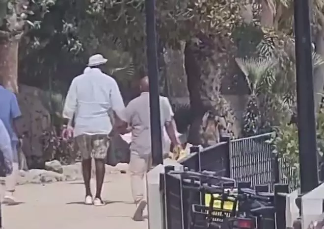 Michael Jordan pasea por Marbella