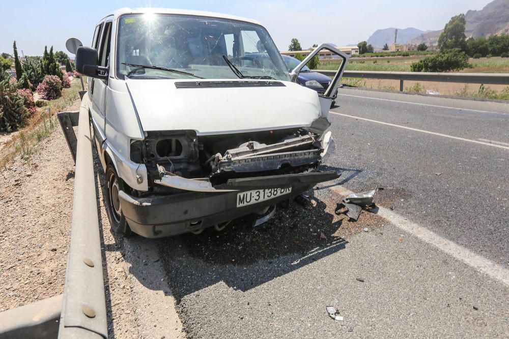 Ocho heridos en un accidente de tráfico en Callosa