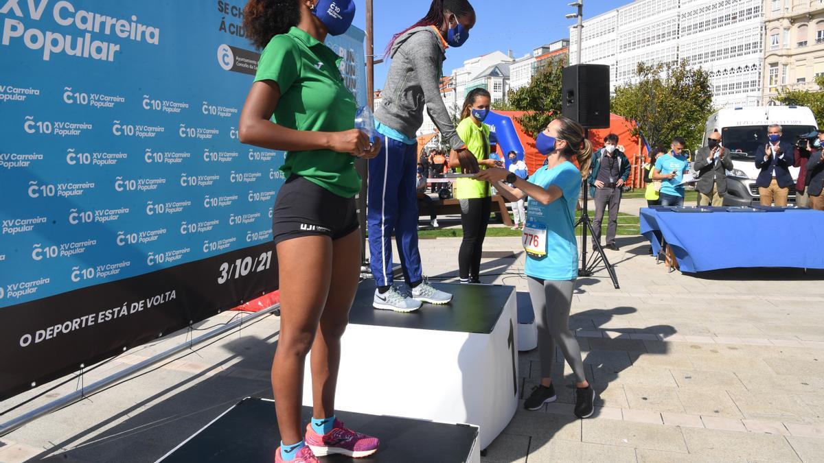 Hassous y Busienei, ganadores en el regreso de Coruña10