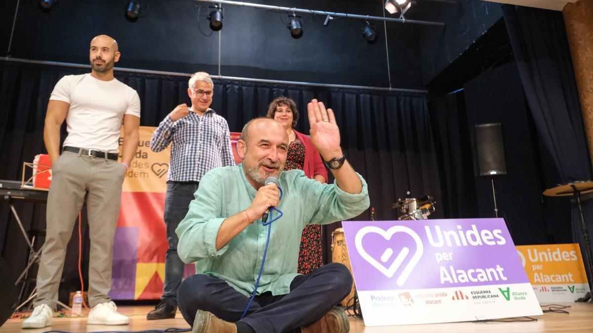 Unidas por Alicante cierra la campaña con la mirada puesta en conseguir el tercer concejal