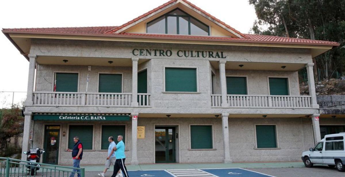 El centro cultural de Baíña. | // MARTA G. BREA