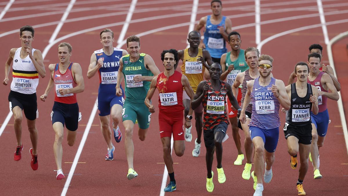 Katir, García Romo y Fontes: pleno español en la final de 1.500.