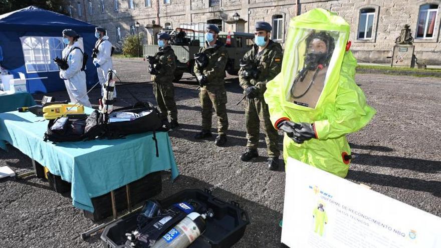 Equipo NBQ que se utilizó en las desinfecciones durante la pandemia.