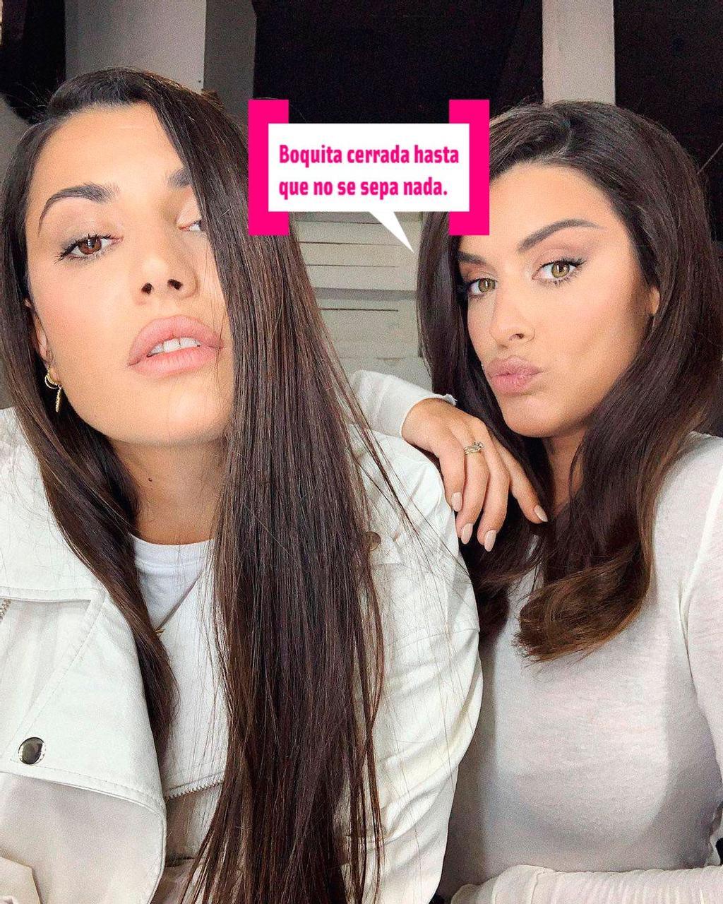 Dulceida y Alba Paul posando para Instagram (con un supermaquillaje)