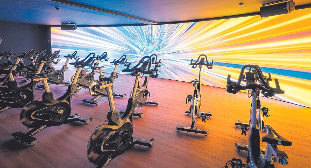 Una de las salas de Abada Club en Madrid.