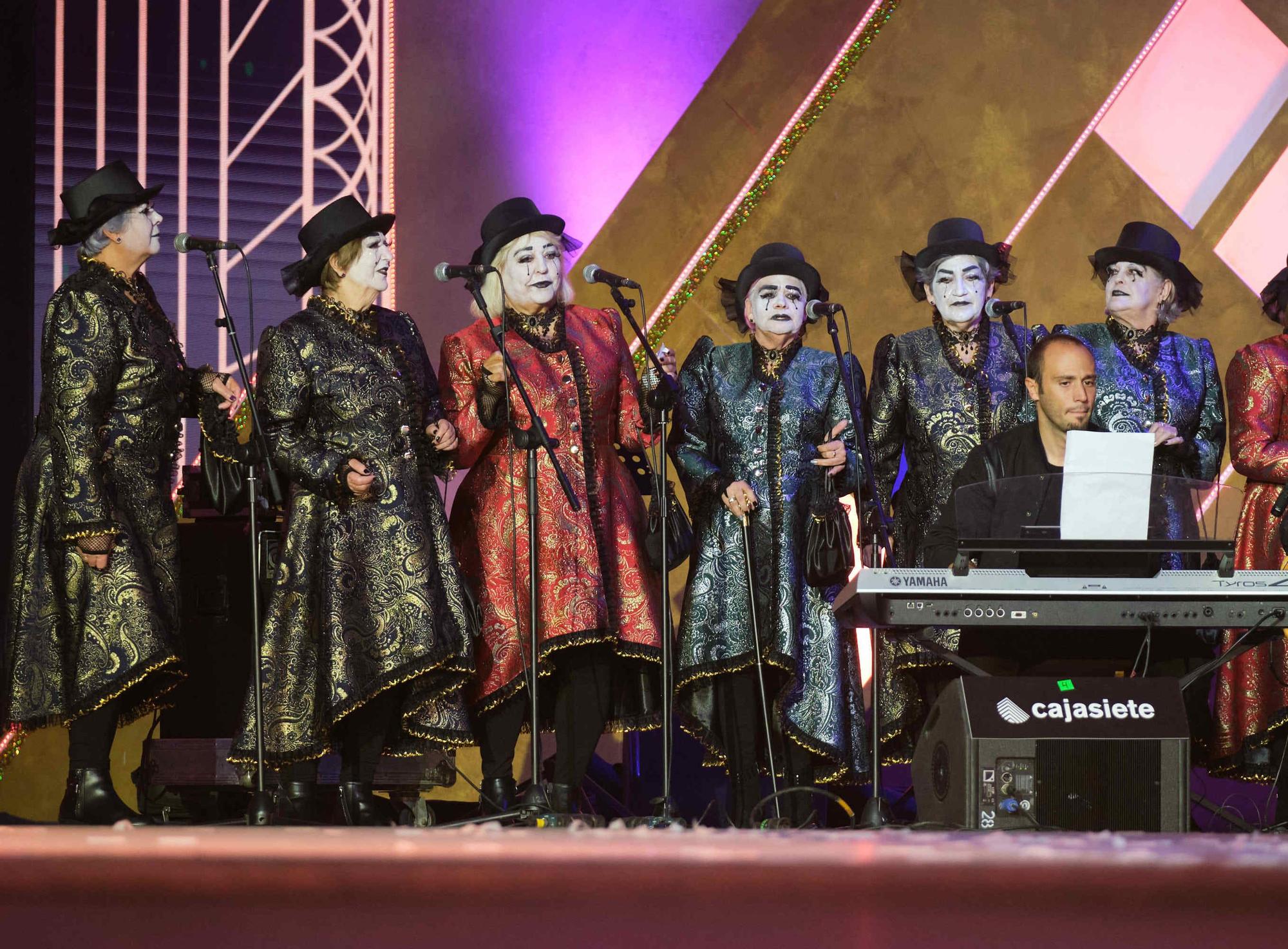 Gala de elección de la reina de los mayores del Carnaval de Santa Cruz de Tenerife 2023