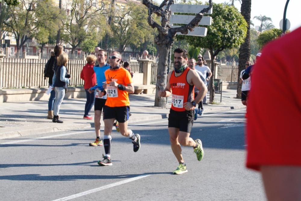 Media Maratón Murcia: Paso por Puente Reina Sofía