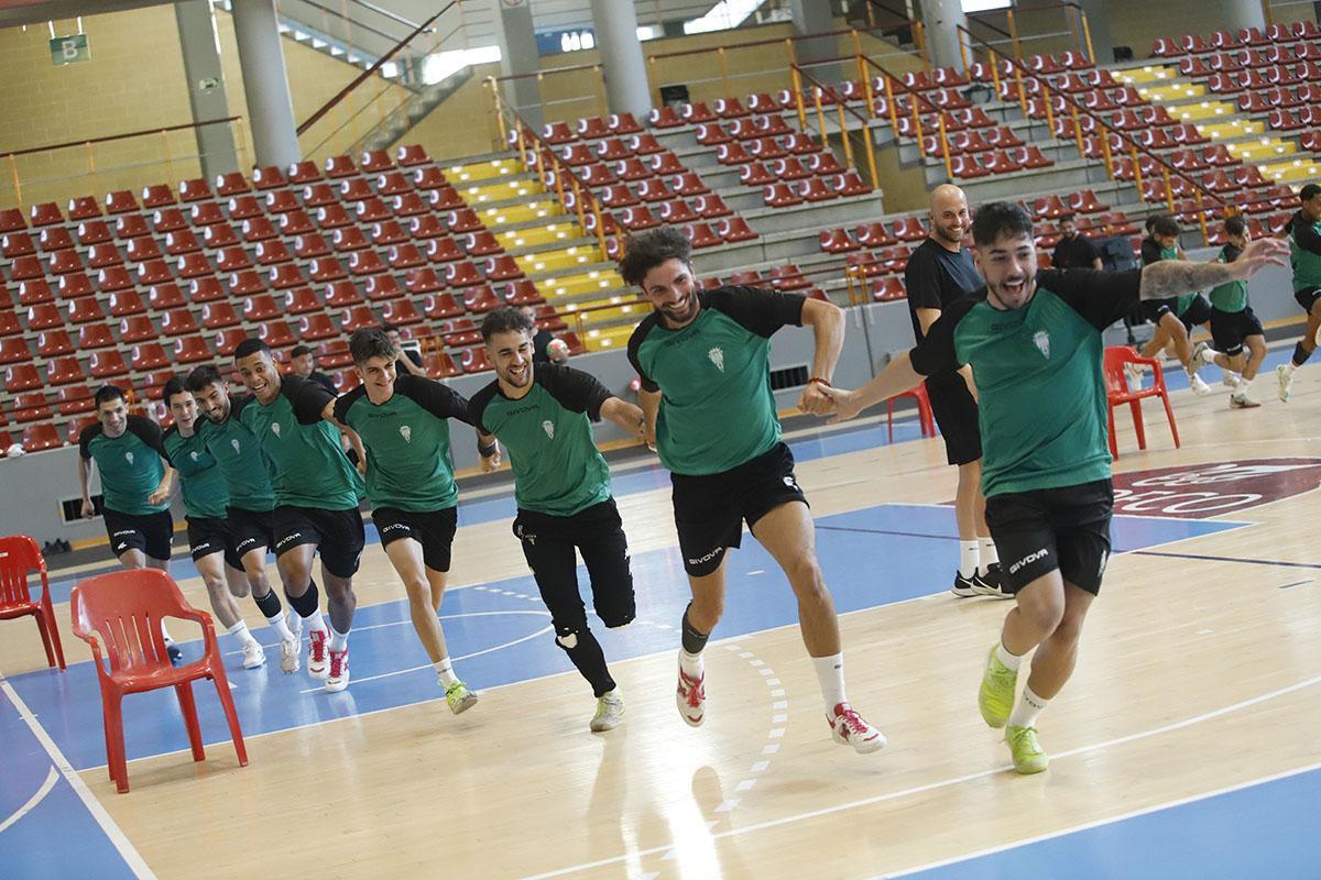 Primer entrenamiento del Córdoba Futsal 2023-2024