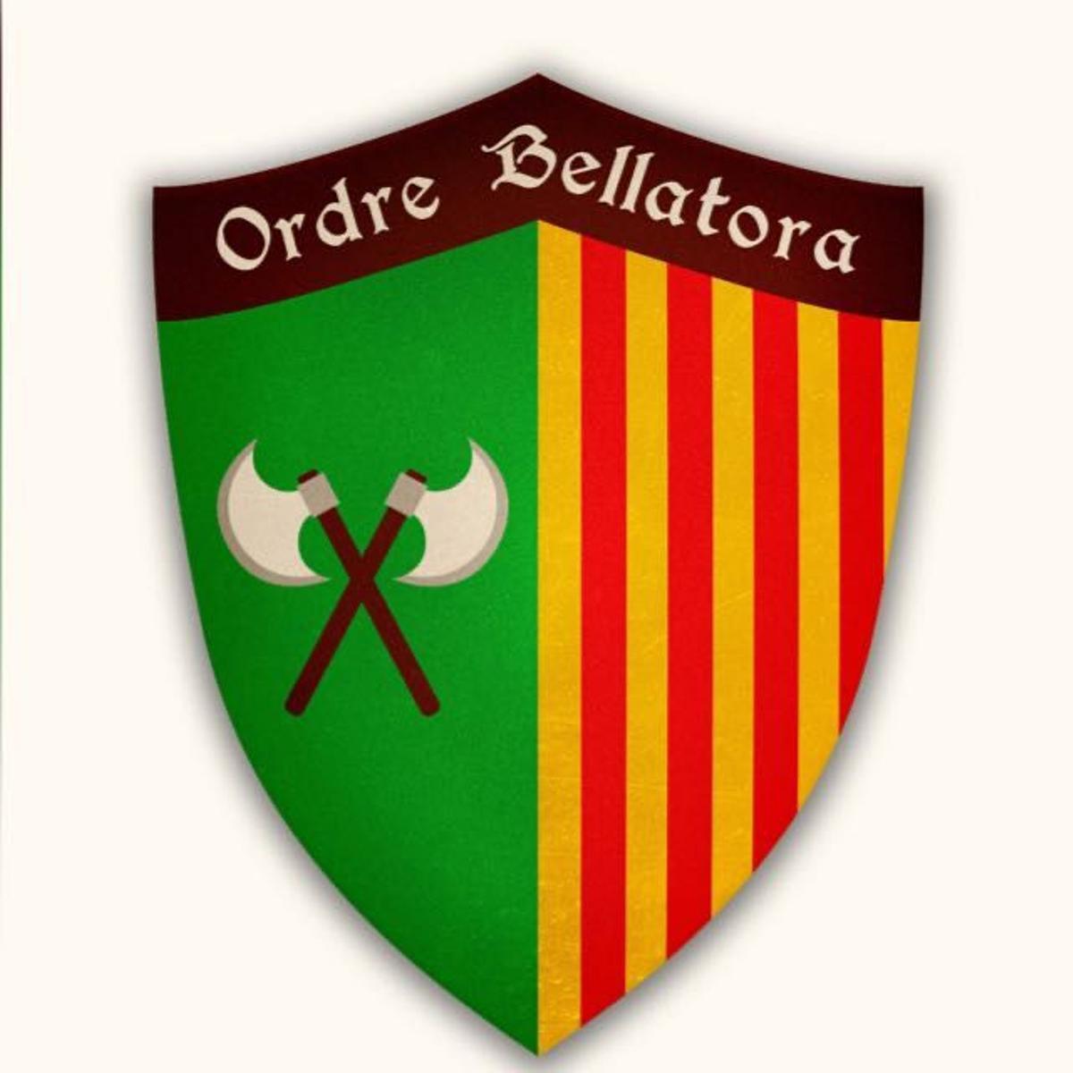 Escudo de l'Ordre Bellatora de la Germandat dels Cavallers de la Conquesta.
