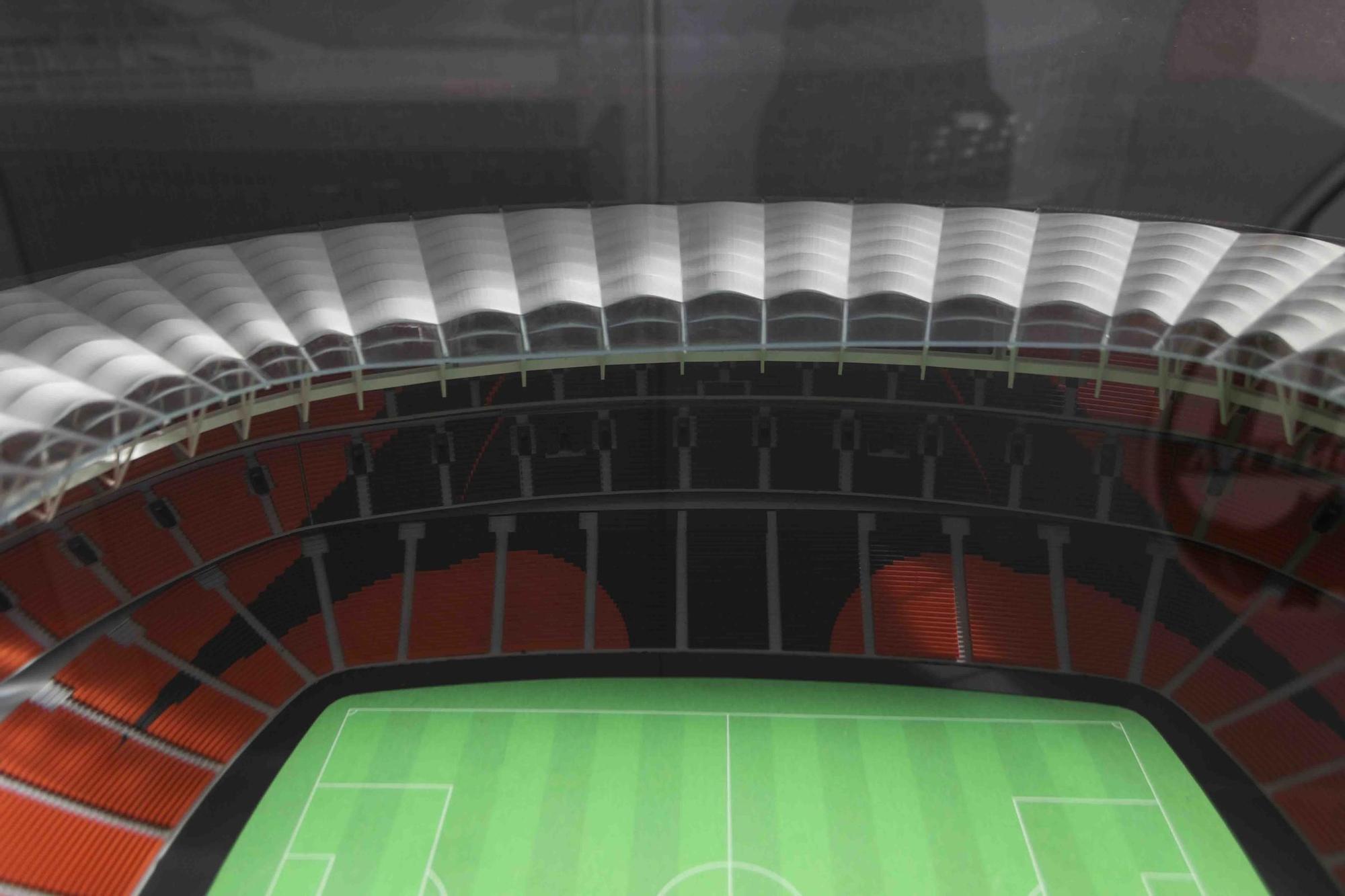 Maqueta del nuevo estadio de Mestalla