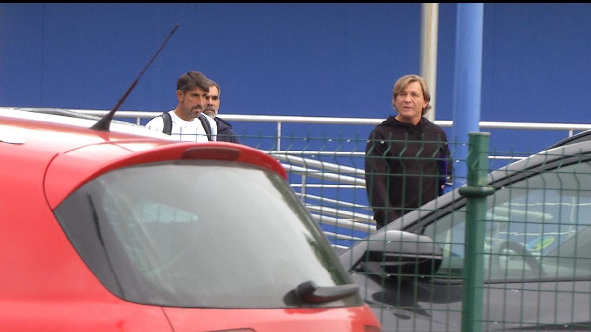 Paunovic saliendo de El Requexón